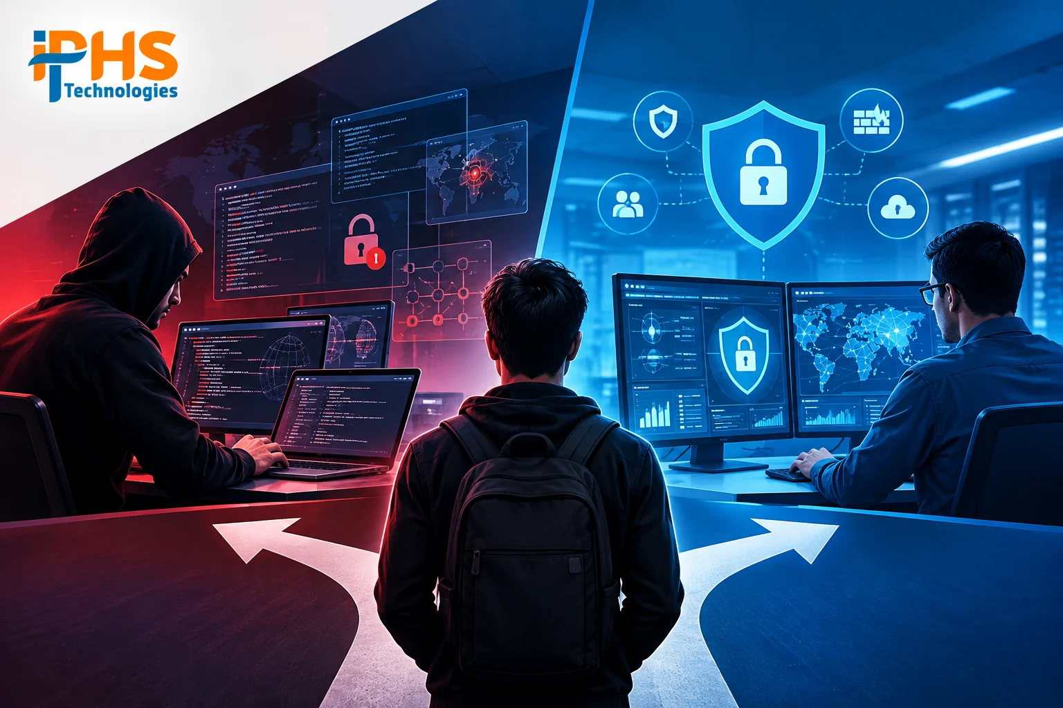 ethical hacking vs cybersecurity